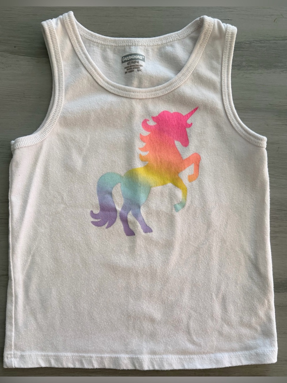 Girls Bundle 4T/5 Shirts & Leggings Unicorns, Animal Prints - Picture 2 of 11